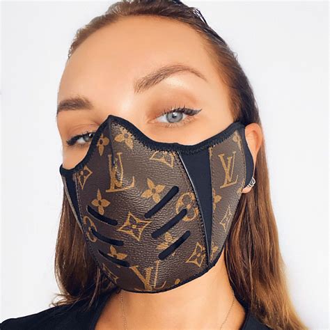 louis vuitton face mask.|Louis Vuitton eye mask.